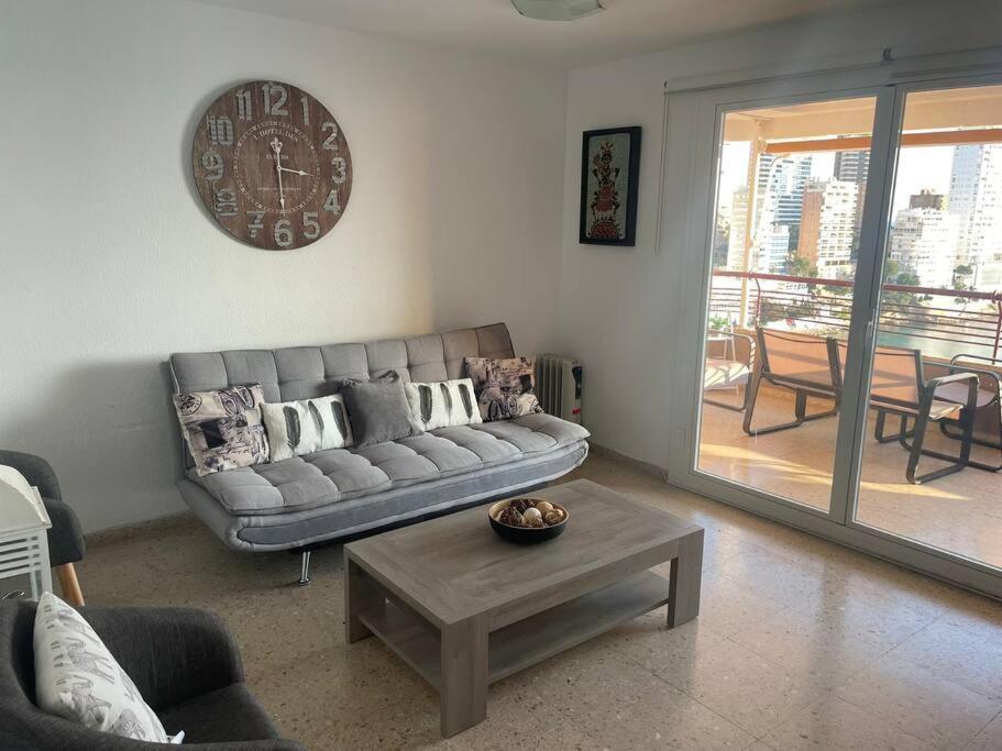 Apartamento Centro Primera Linea Con Piscina Benidorm Exterior foto