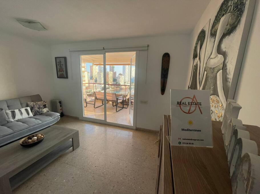 Apartamento Centro Primera Linea Con Piscina Benidorm Exterior foto